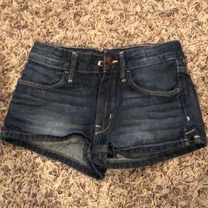 Girl jean shorts